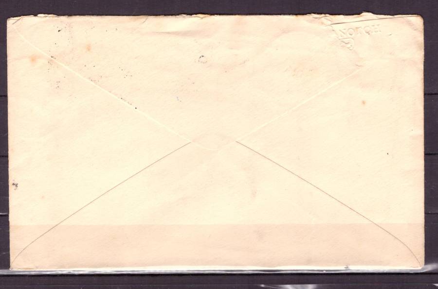 UNION  of South Africa.  Airmail from Durban to London 1930. Cover.