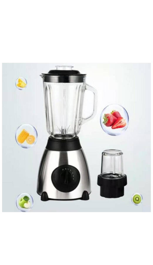 Blender Ice Crusher Stainless Steel 2 IN 1- SD