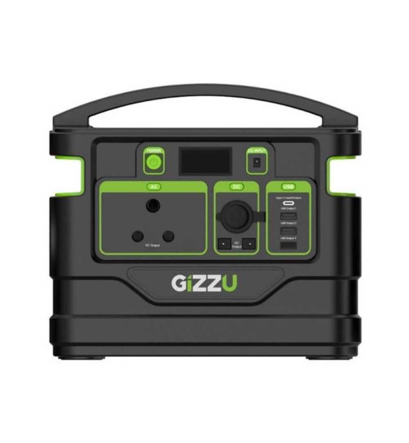 Gizzu 300W 296Wh Portable Power Station 1 x 3 Prong SA Plug Point (Power wherever you go)