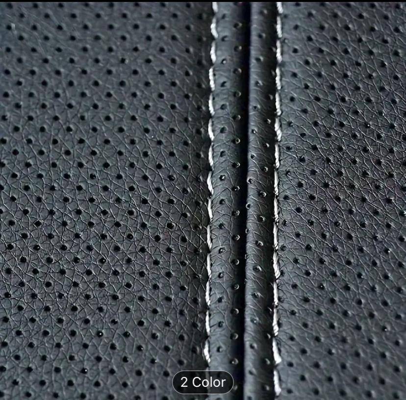 Car Seat Covers Full Set, PVC Leather waterproof and wear resistant.