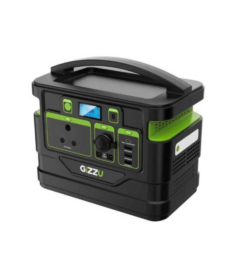 Gizzu 300W 296Wh Portable Power Station 1 x 3 Prong SA Plug Point (Power wherever you go)