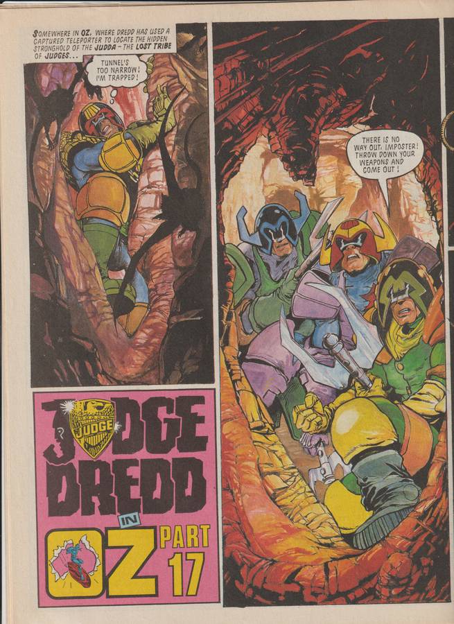 2000 AD Prog #561 (1988) featuring Judge Dredd comic book rare retro vintage old collectable
