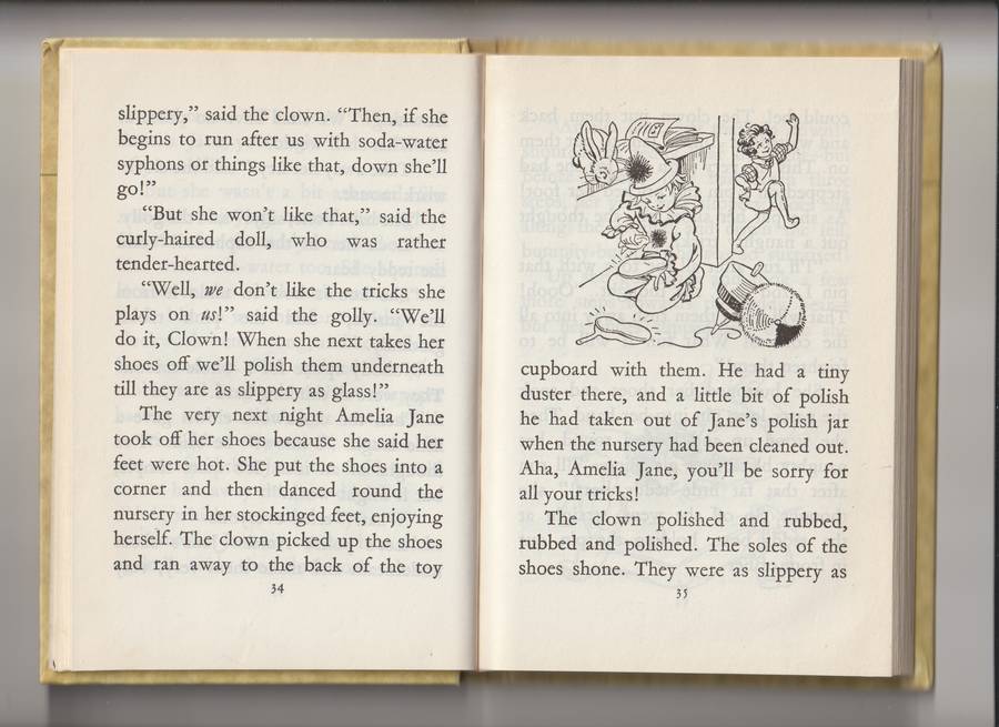 Naughty Amelia Jane By Enid Blyton 1990 kids children's classic bedtime story book fantasy novel