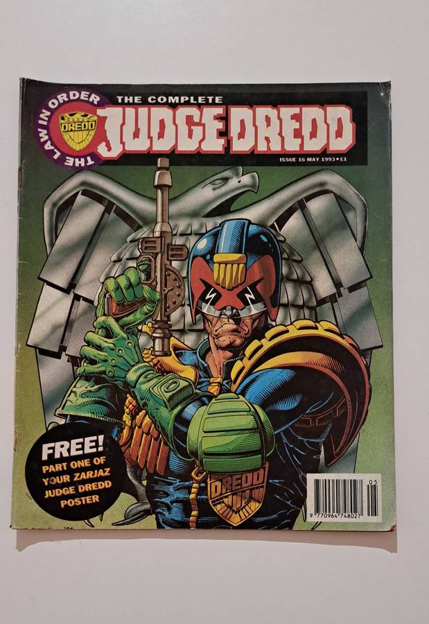 The Complete Judge Dredd #16 (1993) The Law In Order rare vintage old retro comic book