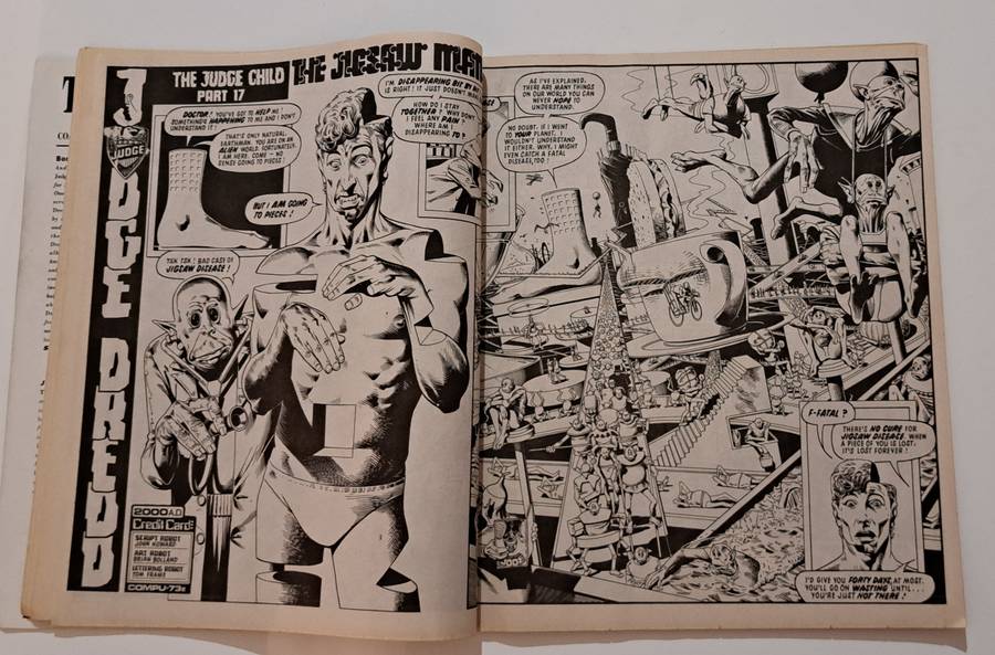 The Complete Judge Dredd #16 (1993) The Law In Order rare vintage old retro comic book