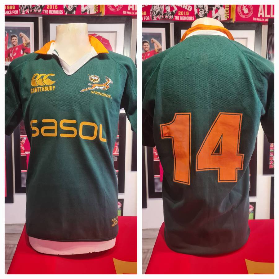 Springbok Rugby Jersey - Jean De Villiers