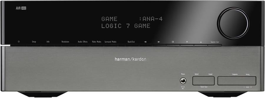 HARMAN KARDON AVR460/230 RECEIVER | 7.1 CH |  140W @ 6OHMS | 1080p HD PASSTHRU AND UPSCALLING