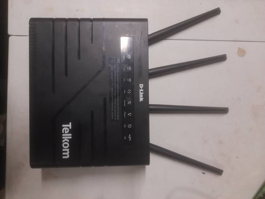 TELKOM D-LINK DSL-G2562DG/TK2 MODERM ROUTER | 4 PORT GIGABIT | USB 2.0 & 3.0 | 1 X GIGABIT WON