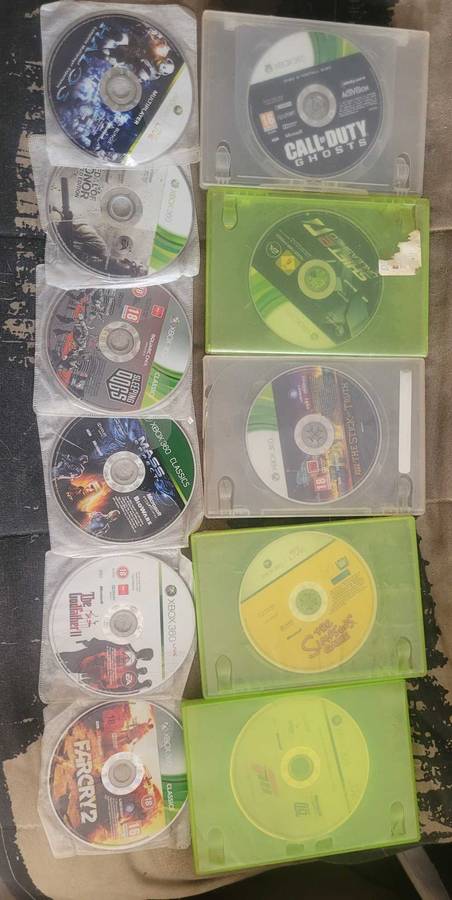 Xbox 360 Console + 47 games
