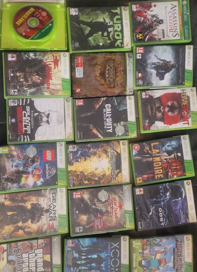 Xbox 360 Console + 47 games