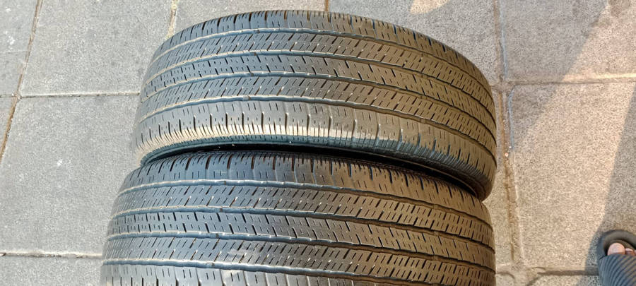 215/65/16 × 2 used tyres