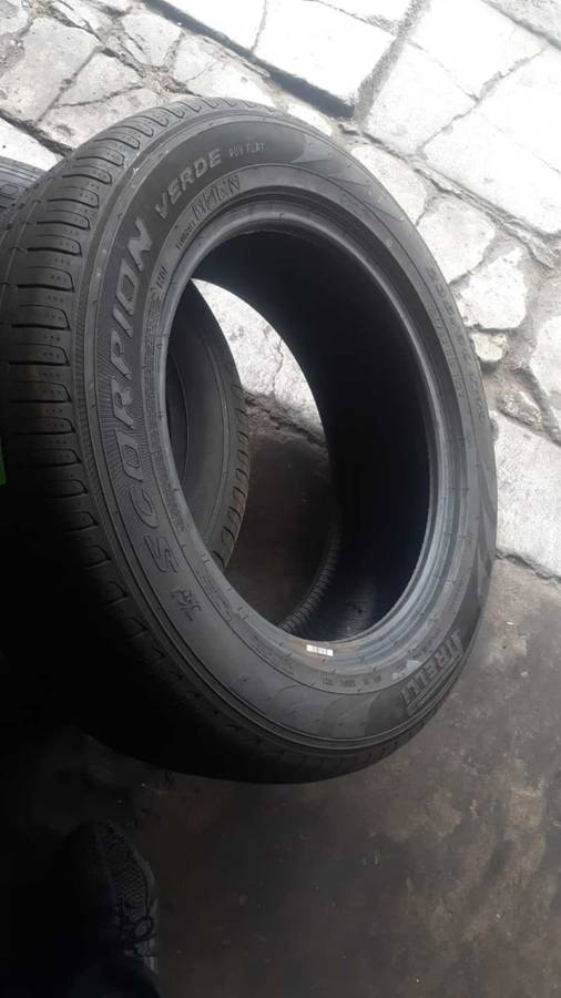 235/60/18 Pirelli Scorpoin Verde *Runflat tyres. % life