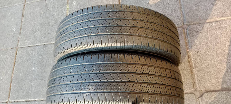 215/65/16 × 2 used tyres