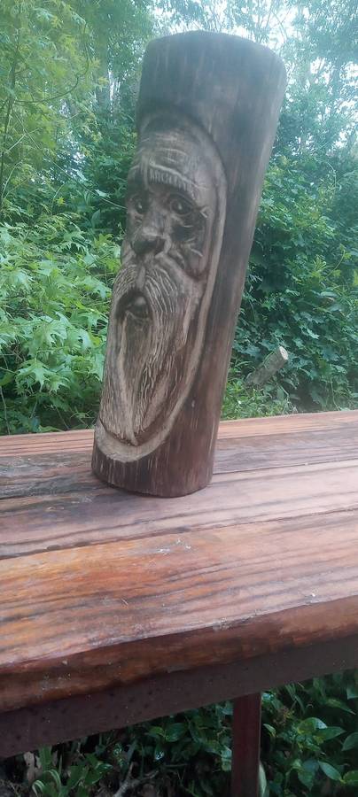Wood carving