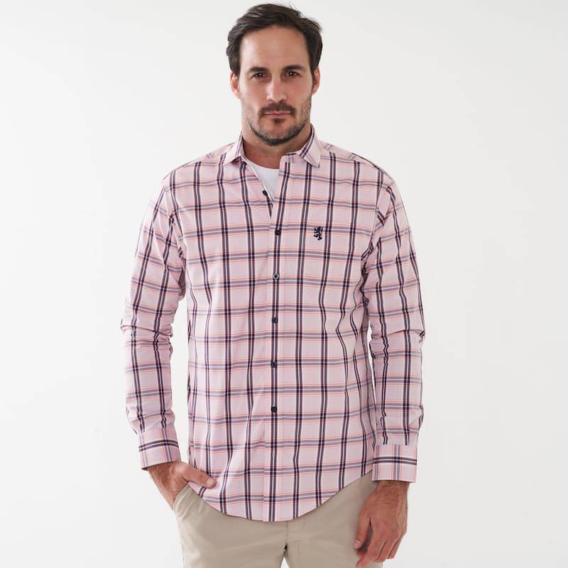 Original PRINGLE of Scotland Formal Shirt MSLS0160 - Large (Retail R1699) - Classic- 100% Cotton