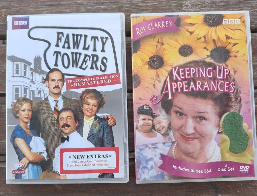BBC- Fawlty Towers & Keeping Up Appearances Series Dvd Bundle