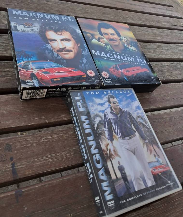 Magnum P.I Season 1,2 & 7 Dvd Collection