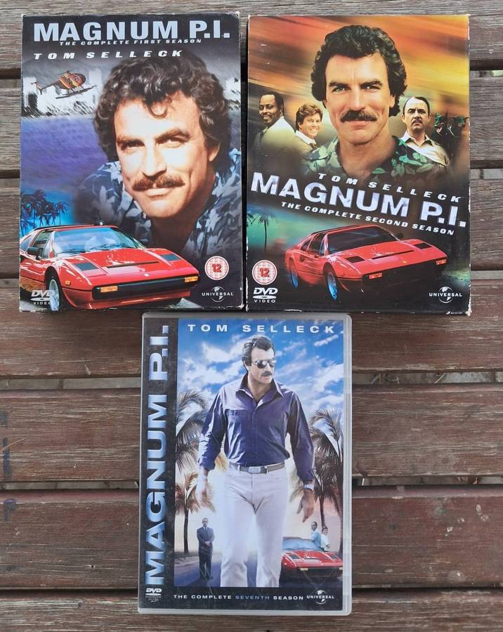 Magnum P.I Season 1,2 & 7 Dvd Collection