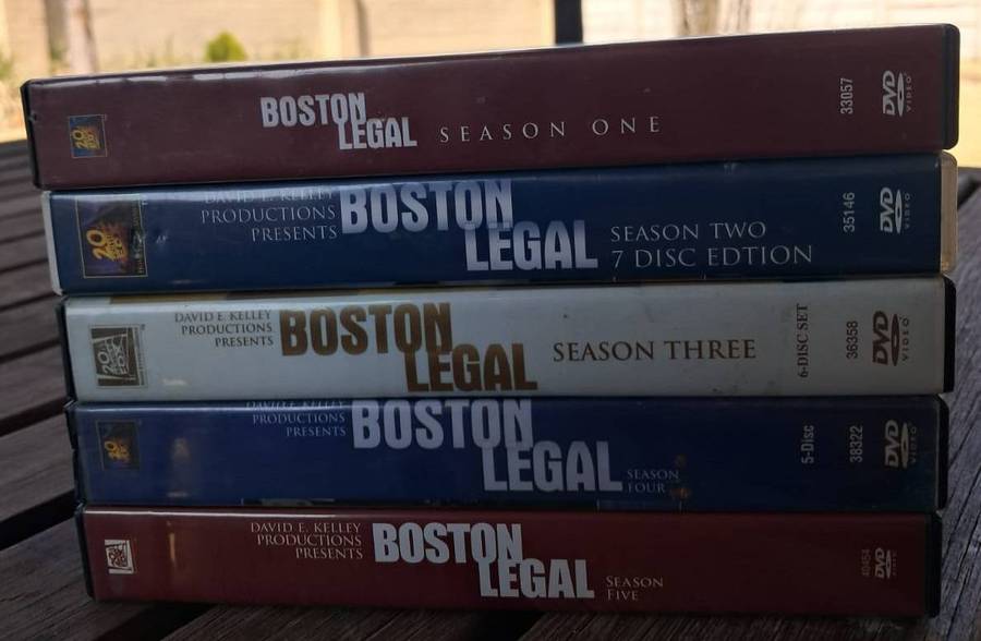 Boston Legal Season 1,2,3,4 & 5 Dvd Collection