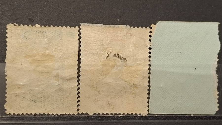 1937 - South Africa - ½P + 1P + 1P - Coronation of King George VI