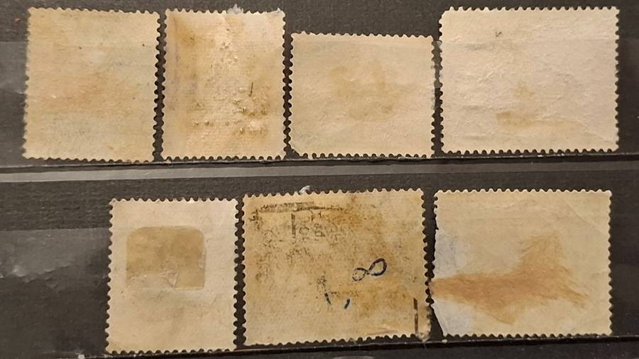 1930-1945 - South Africa - ½P + 1P +  1½P + 2P + 4P + 6P + 1Sh - Local Motives