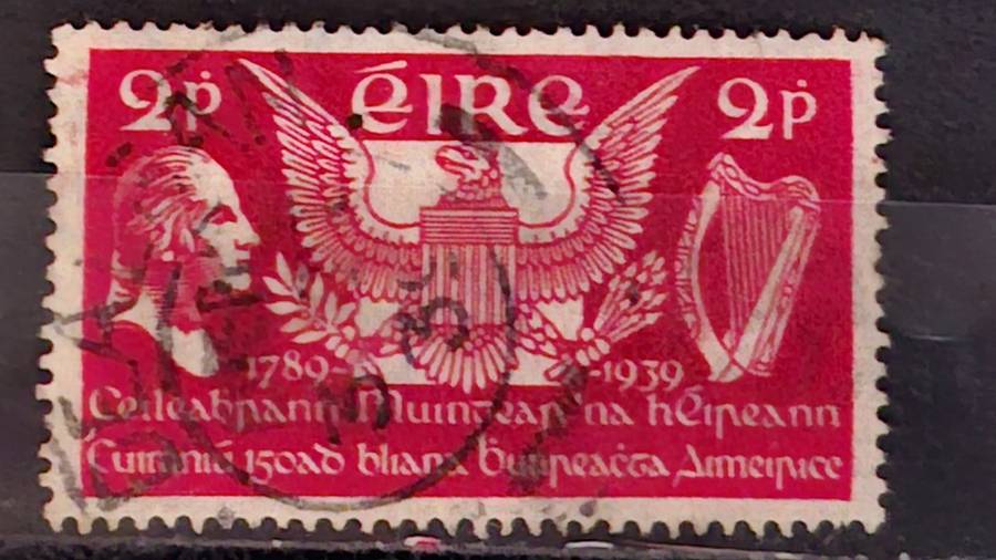 1939 - Ireland - 2P - The 150th Anniversary of U.S.A's Constitution