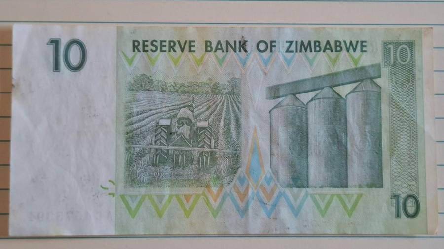 2007 - Zimbabwe - $ 10 - Dr G Gono - Demonetised Sep 2015 - AC 4575394