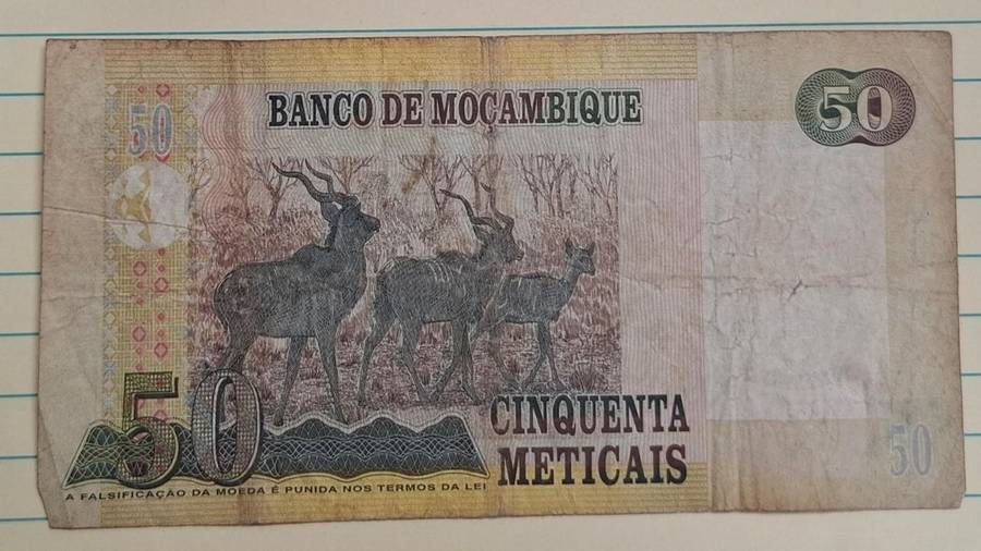 2006 - Mozambique - 50 Meticais - Signature: Adriano Afonso Maleiane - Demonetised No - BB 7792775