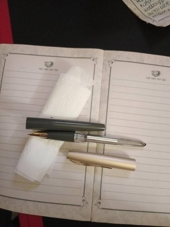 Fountain Pen. Hifra Vintage Grey 4403.