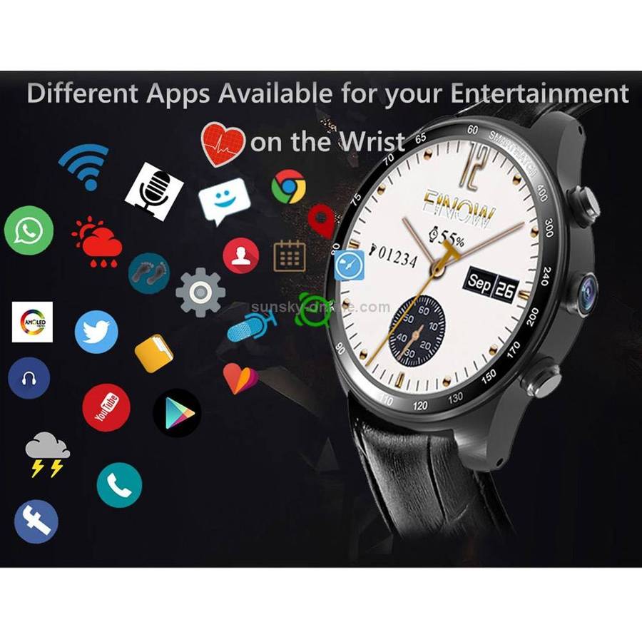 Q7 Smart Watch Phone, 512MB+4GB