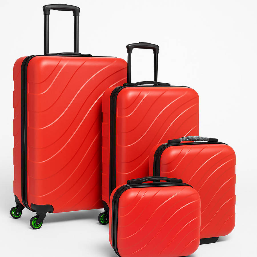 4-Piece Premium Luggage Set