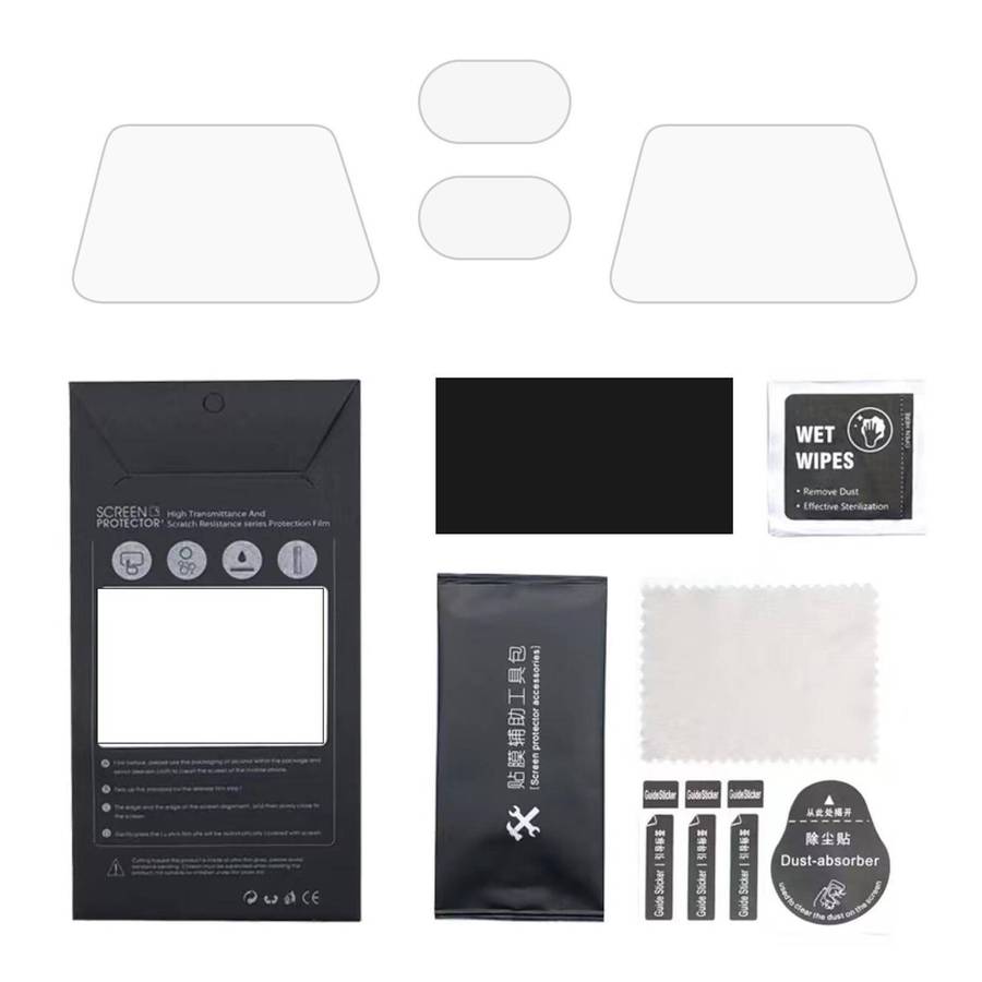 DJI Flip CQT 4 In 1 Drone Nano Lens Radar Scratch Resistant HD Full Wrap Protective Film