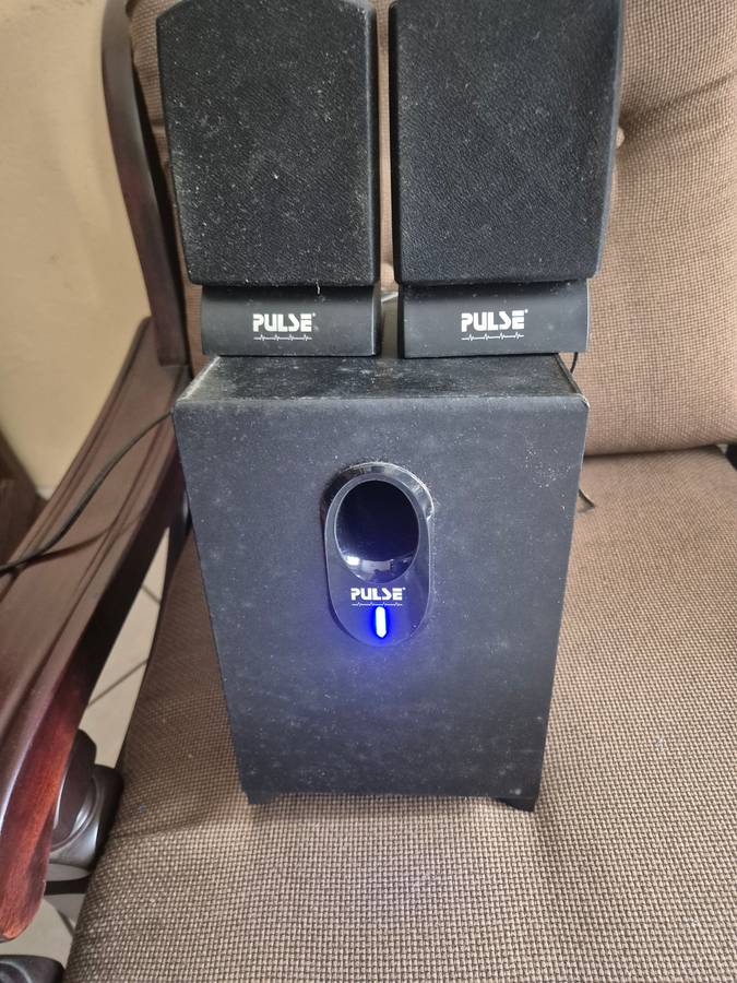 Pulse sub and speakers