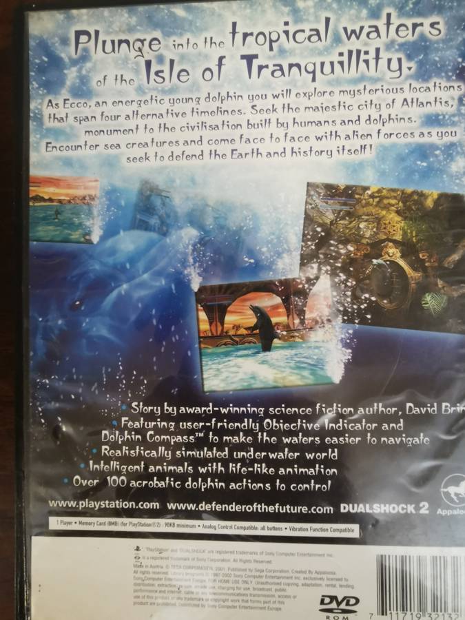 Extremely Rare on PlayStation 2 - Ecco the Dolphin