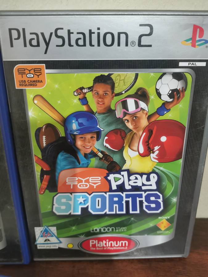 PlayStation 2 Eye Toy Game Combo - see pics