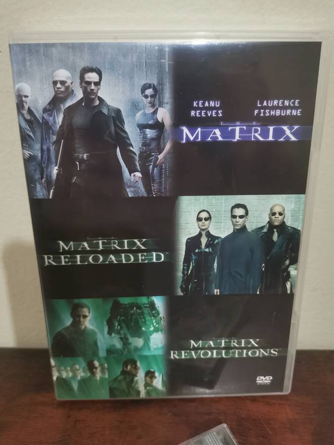 The Matrix Trilogy on DVD with CD Soundtrack