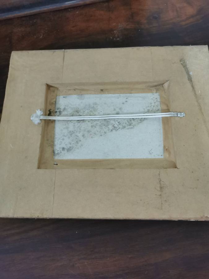 Beautiful Vintage Wood and Glass Framed Horse Portraits 22cmx27cm