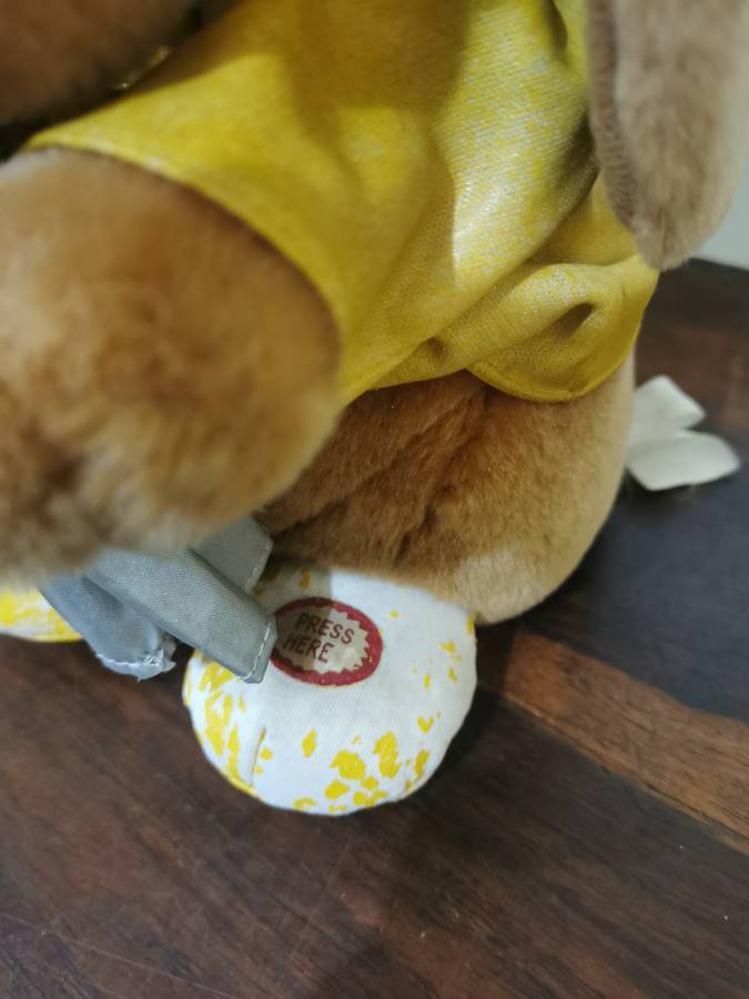 Vintage Singing in the Rain Soft Toy - Working!