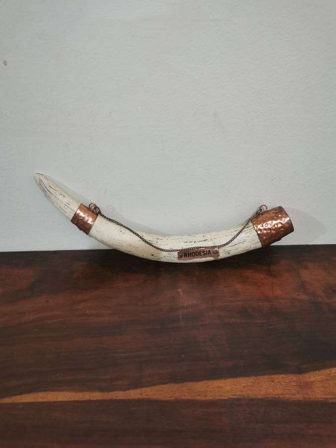 Stunning Wall Art from Rhodesia in Copper and Wood