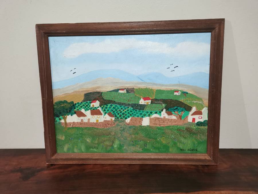 Lovely Original Art Piece Signed by the Artist in 2002 (52cmx41cm)