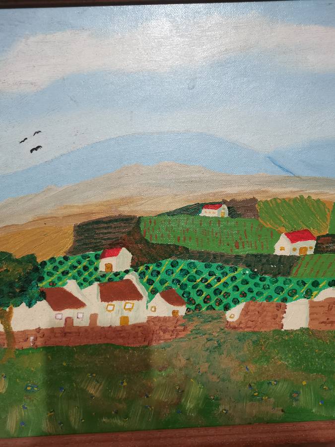 Lovely Original Art Piece Signed by the Artist in 2002 (52cmx41cm)