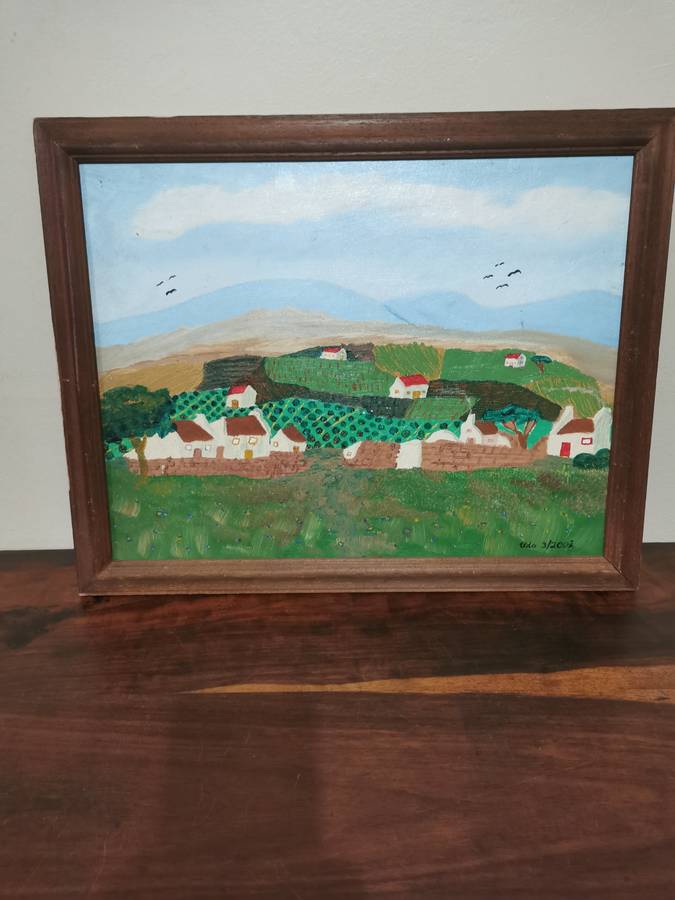 Lovely Original Art Piece Signed by the Artist in 2002 (52cmx41cm)