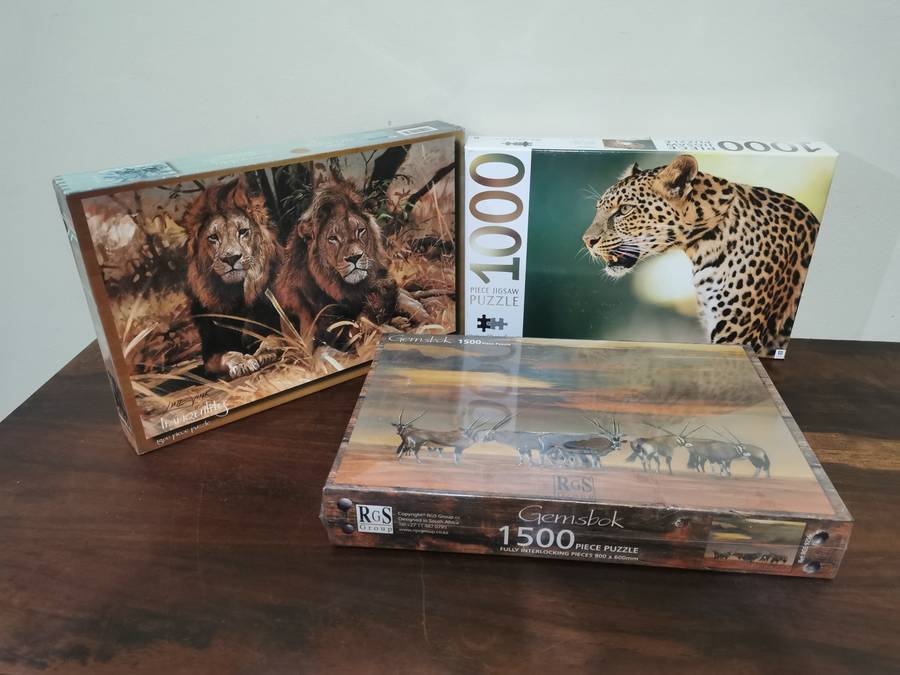 Selection of Three New Jigsaw Puzzles