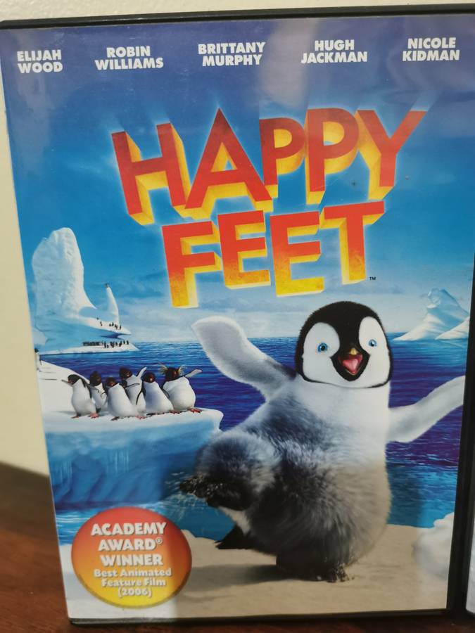 Happy Feet 1 and 2 on DVD