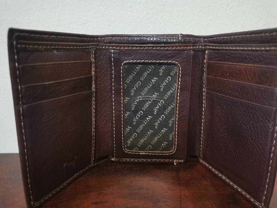 Vintage Genuine Leather Wallet by Witness Gear