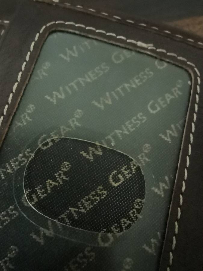 Vintage Genuine Leather Wallet by Witness Gear