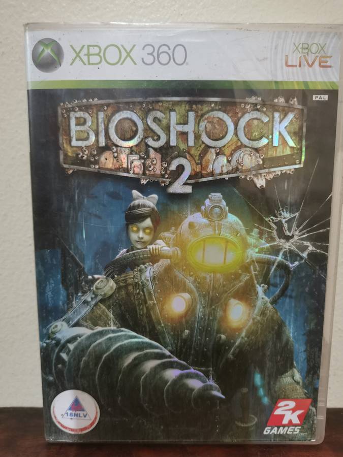 Holographic Cover Edition of Bioshock 2 on Xbox 360 Complete with Booklet
