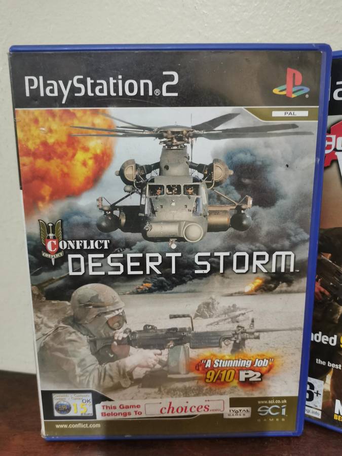 Conflict - Desert Storm AND Vietnam on PlayStation 2 with Booklets