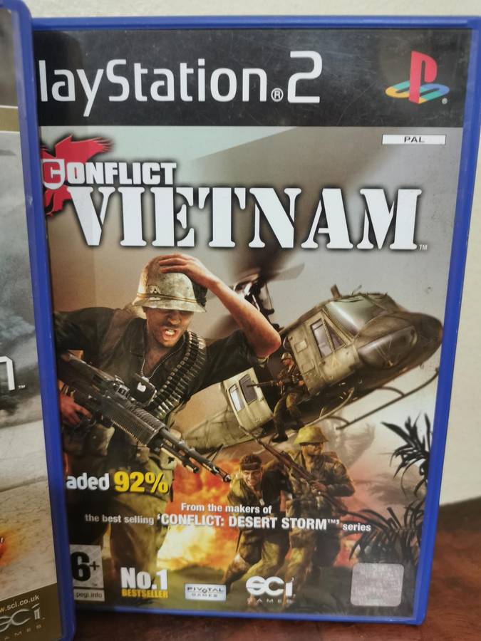 Conflict - Desert Storm AND Vietnam on PlayStation 2 with Booklets