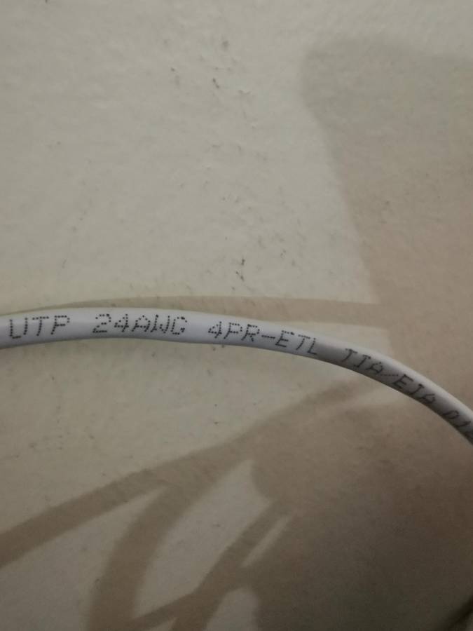 LAN Cable with Adapter - 50 Meters